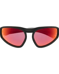 Moncler Pentragra Sonnenbrille Schwarz