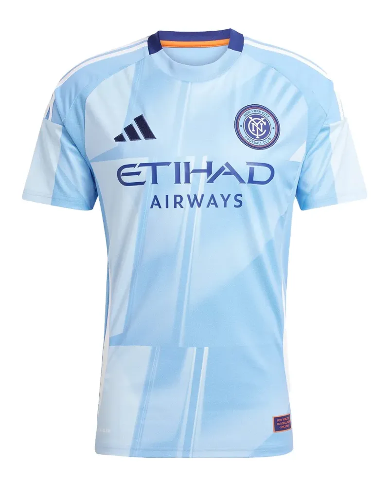 adidas New York City FC T-Shirt - Blau Blau