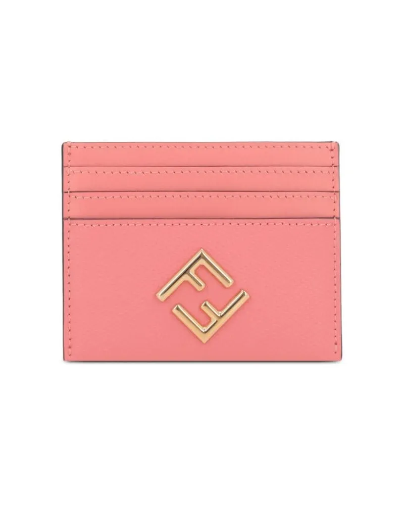 Fendi FF Diamonds Kartenetui - Rosa Rosa