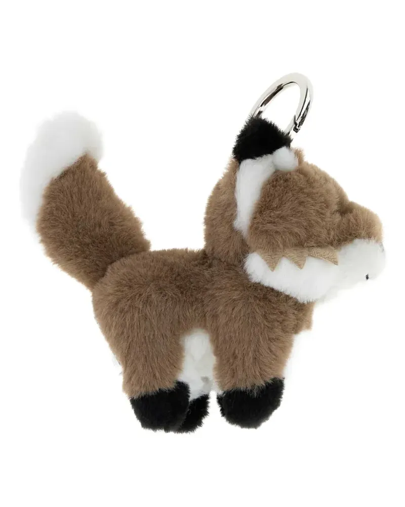 Kitsuné Fox Taschenanhänger - Braun Braun