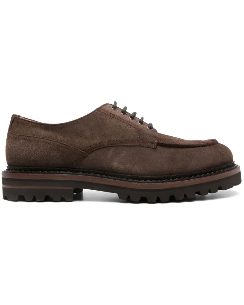 Henderson Derby-Schuhe aus Wildleder - Braun Braun