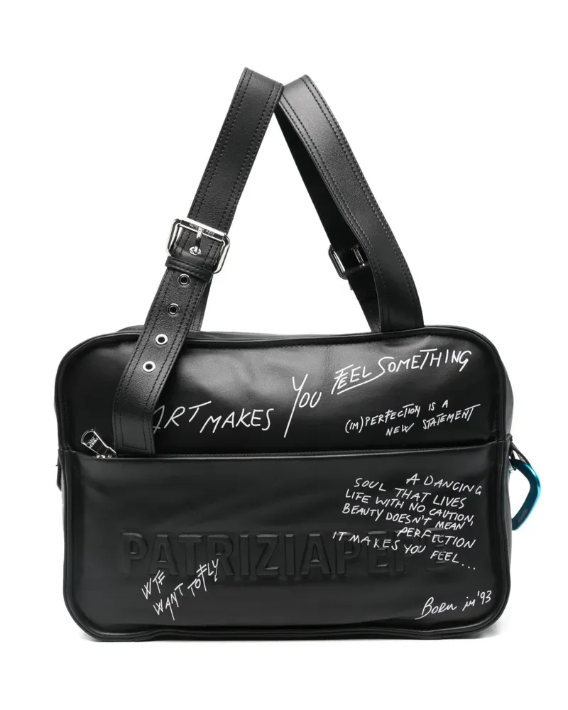 Patrizia Pepe Im)Perfection Schultertasche - Schwarz Schwarz