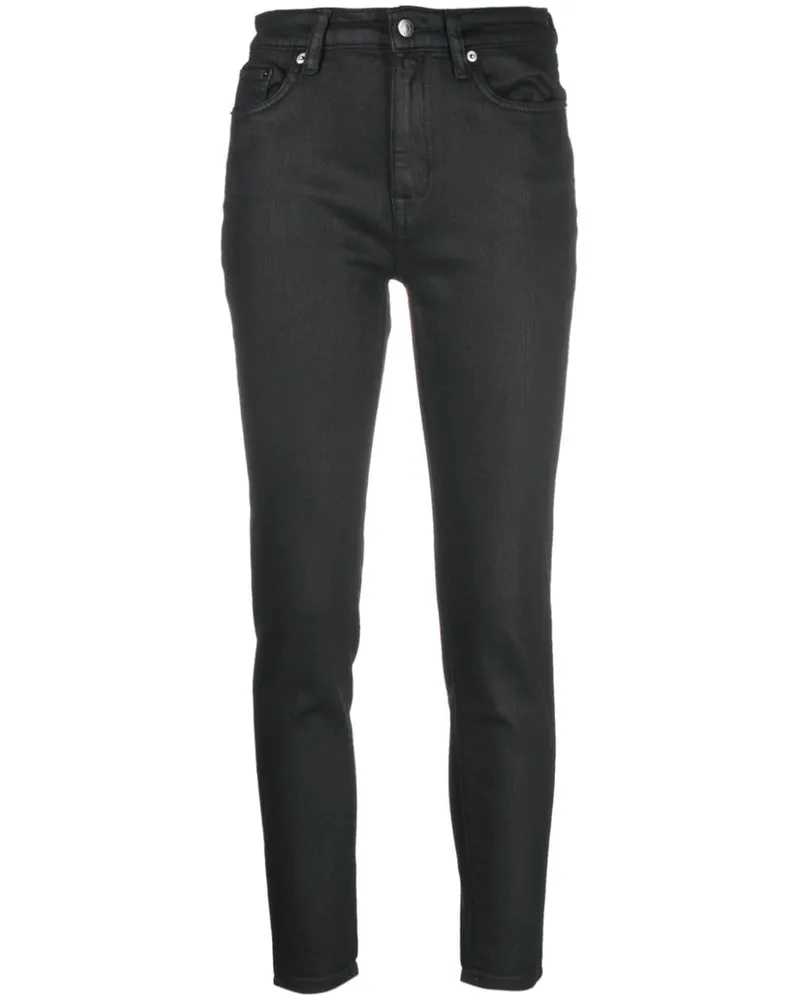Ralph Lauren Jeans mit hohem Bund - Schwarz Schwarz