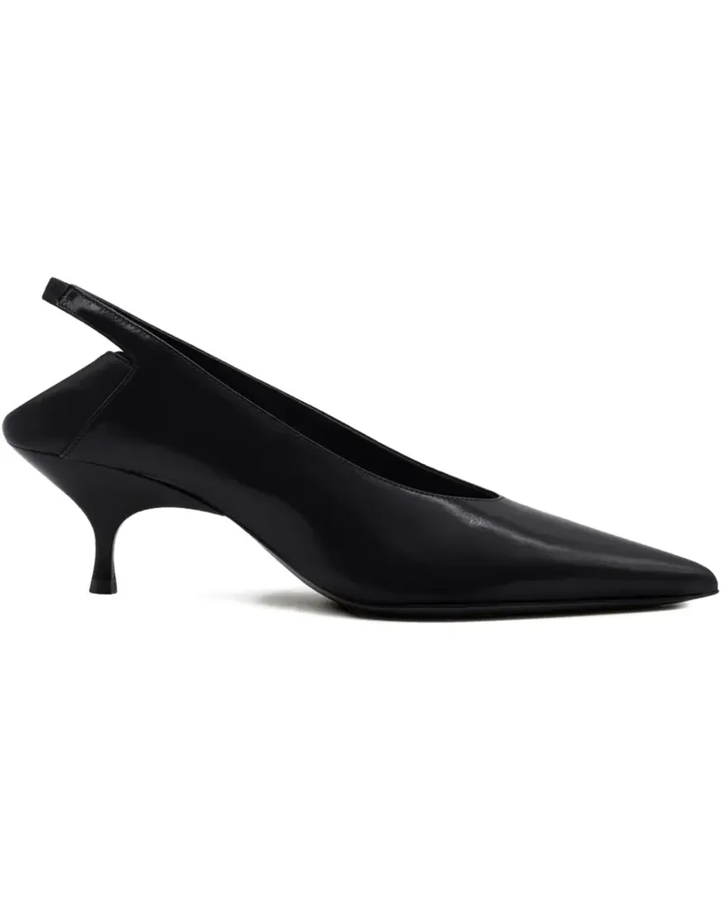 Gia Borghini Slingback-Pumps 50mm - Schwarz Schwarz