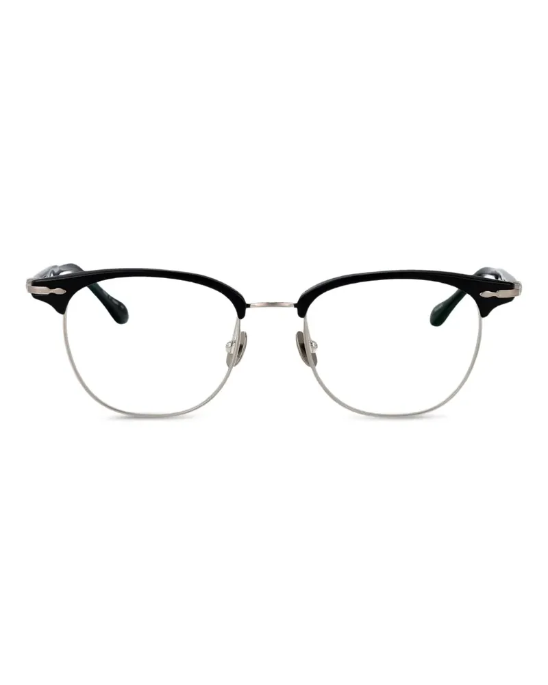 MATSUDA Brille mit rundem Gestell - Schwarz Schwarz