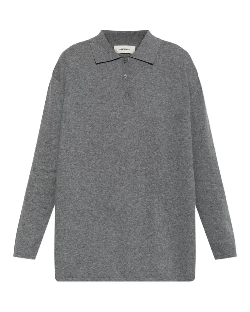 Lisa Yang buttoned polo knitwear - Grau Grau