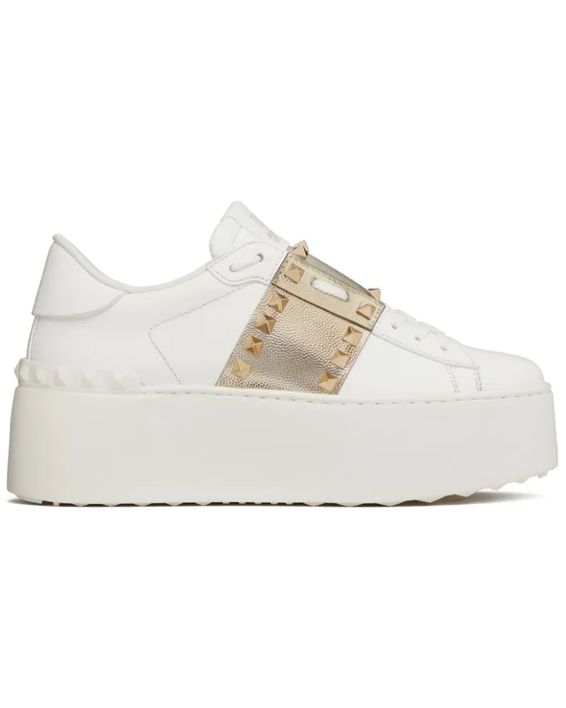 Valentino Garavani Rockstud Untitled Sneakers Weiß