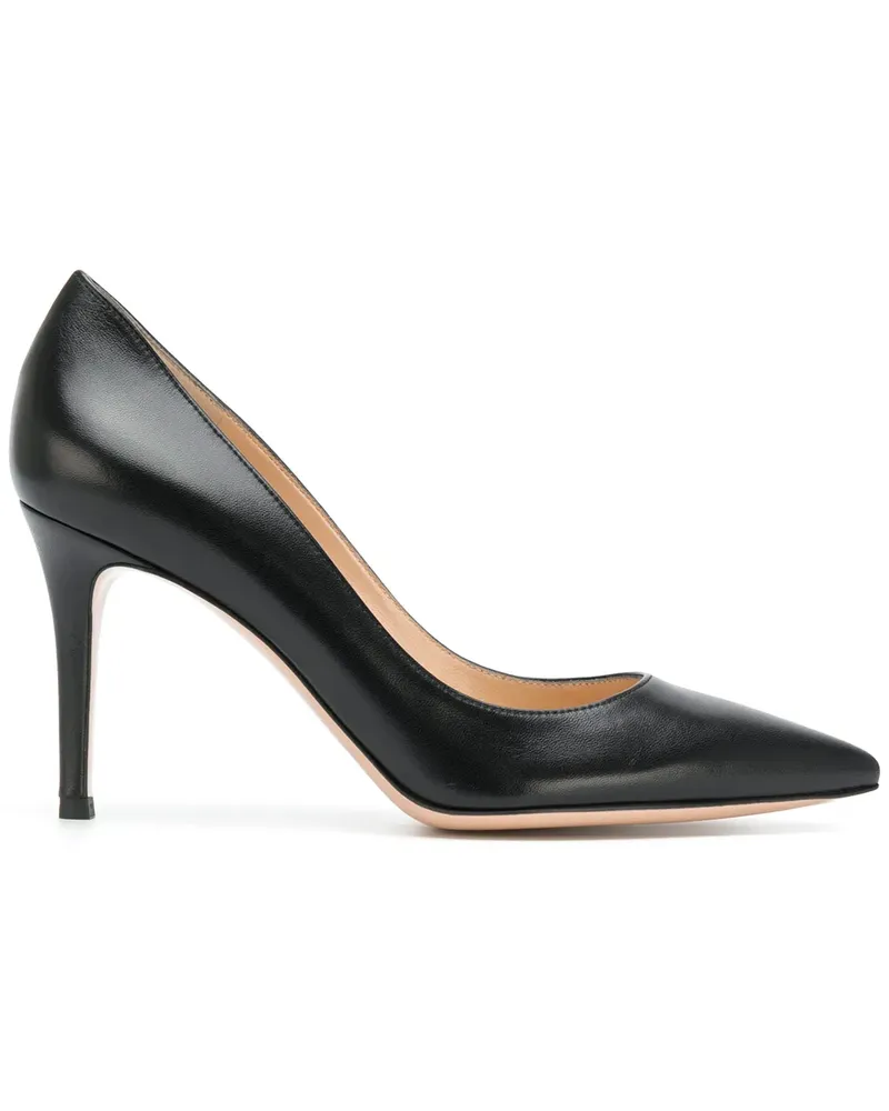 Gianvito Rossi Court' Schuhe - Schwarz Schwarz