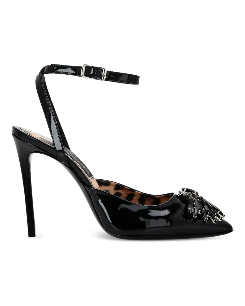 Philipp Plein leather pumps - Schwarz Schwarz