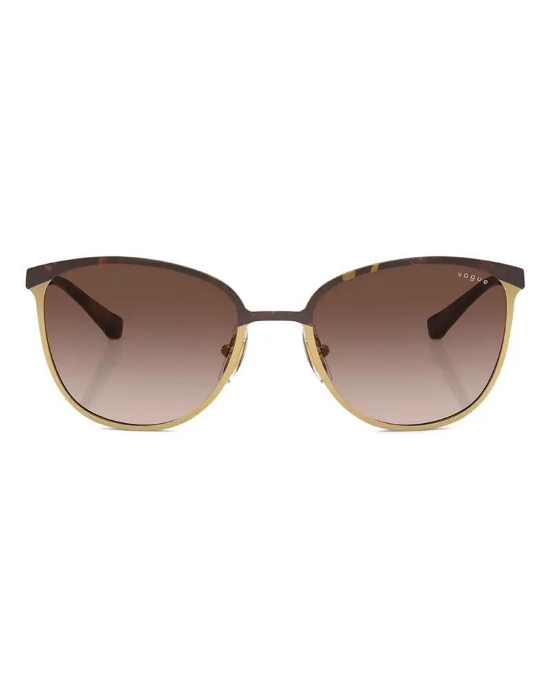 Vogue Geometrische Sonnenbrille - Braun Braun