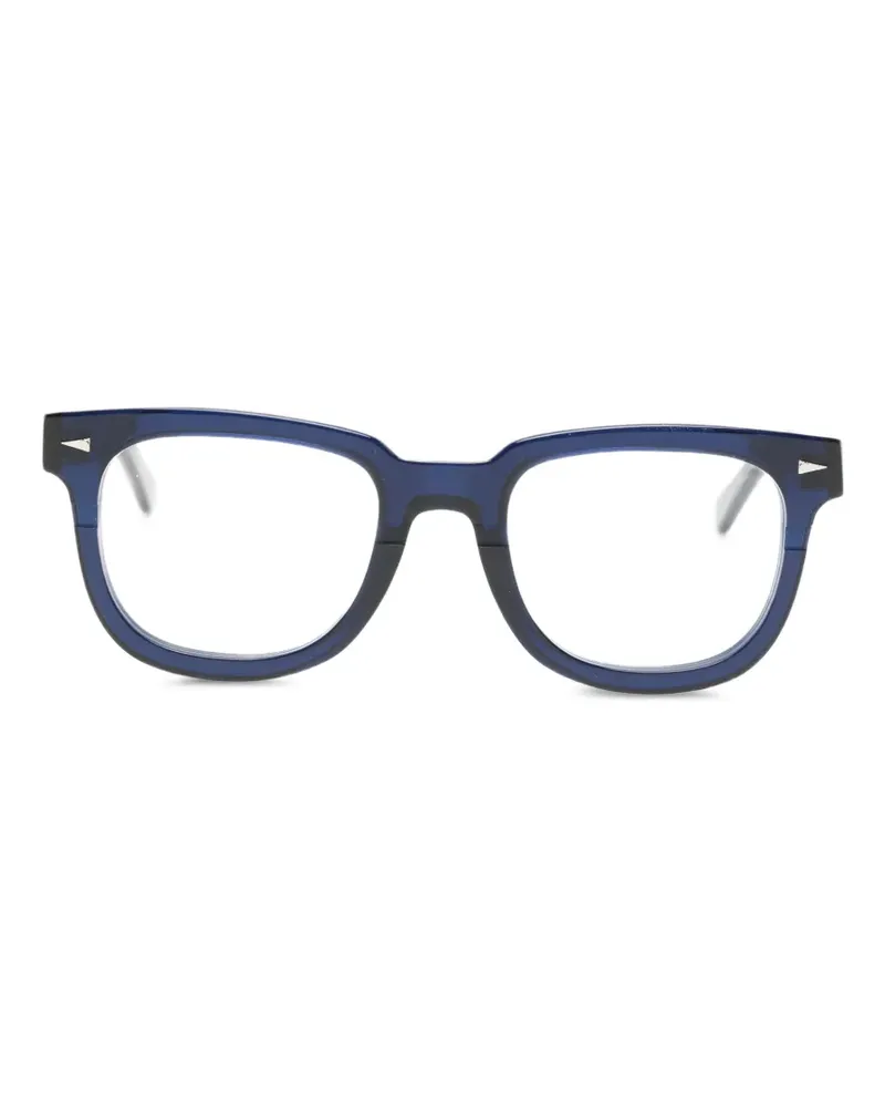 AHLEM Brille mit eckigem Gestell - Blau Blau