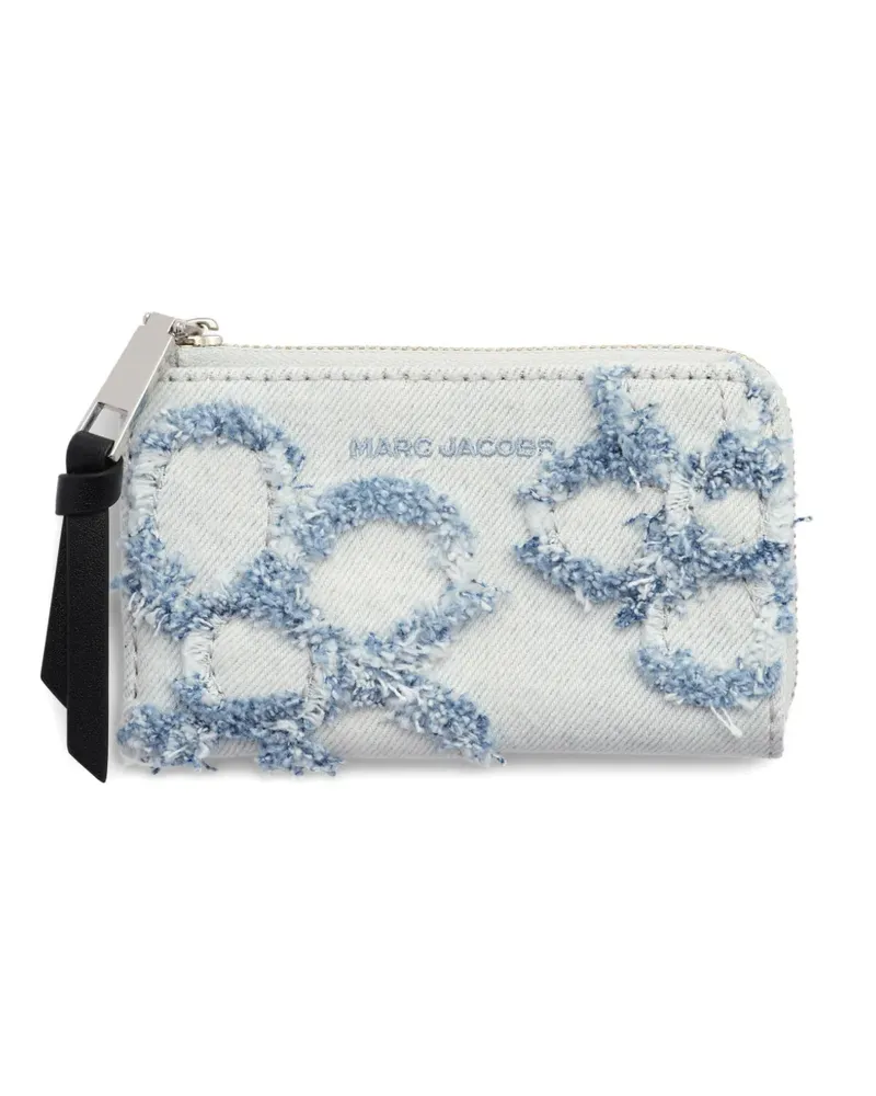 Marc Jacobs Daisy denim wallet - Blau Blau