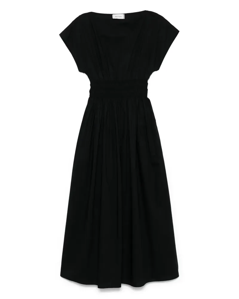 Matteau Klassisches Kleid - Schwarz Schwarz