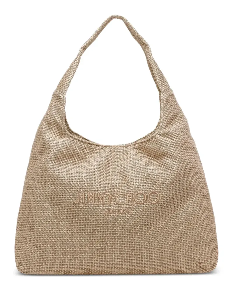 Jimmy Choo Beach Diamond Tote Bag - Nude Nude