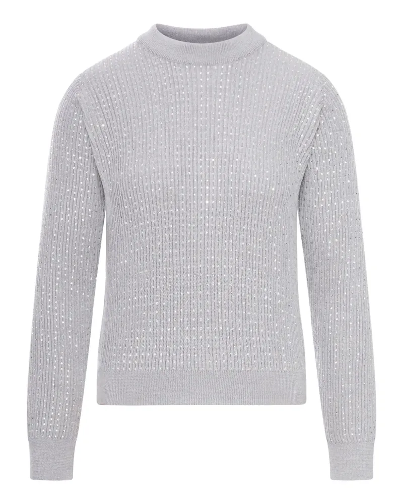 Golden Goose Pullover mit Kristallen - Grau Grau
