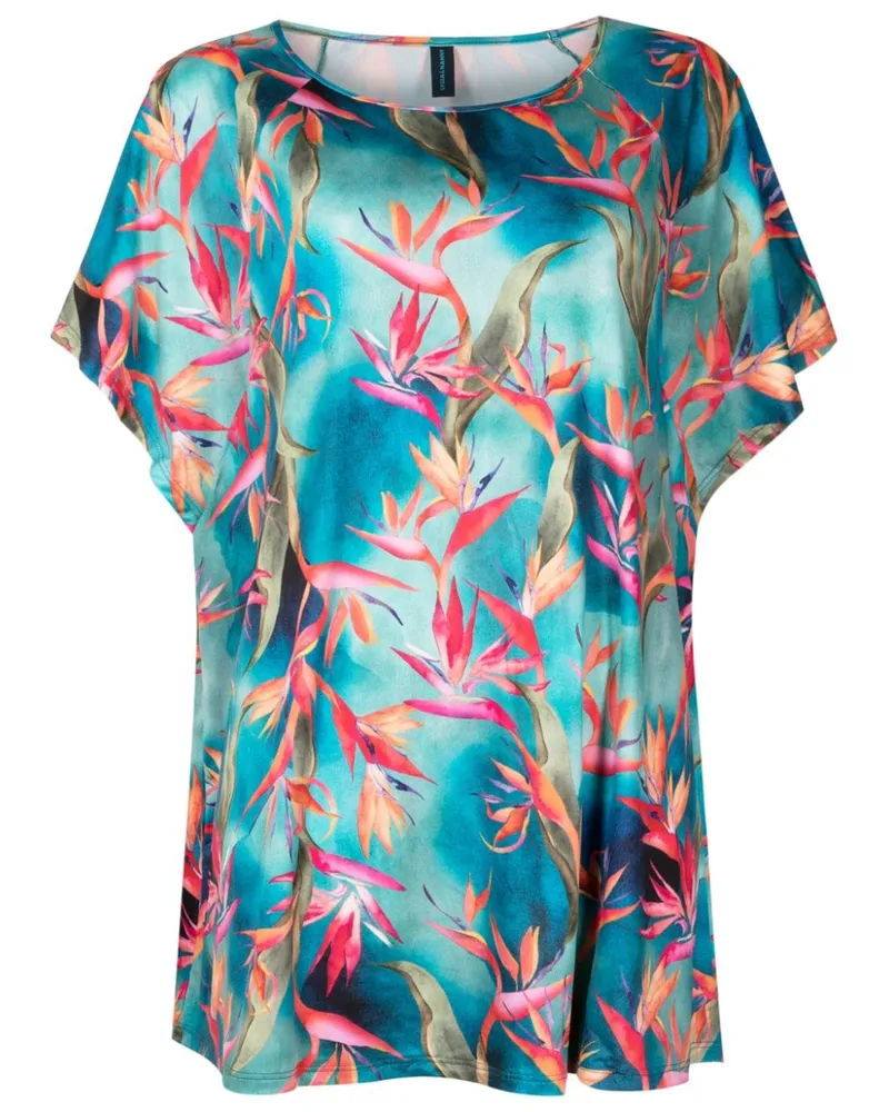 Lygia & Nanny Gewickeltes Kleid - Blau Blau