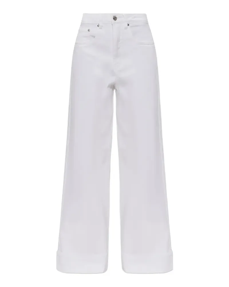 Gestuz GZlivia turn-up-cuff jeans - Weiß Weiß