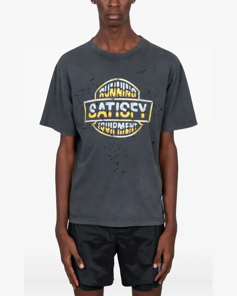 Satisfy mothtech T-shirt - Grau Grau