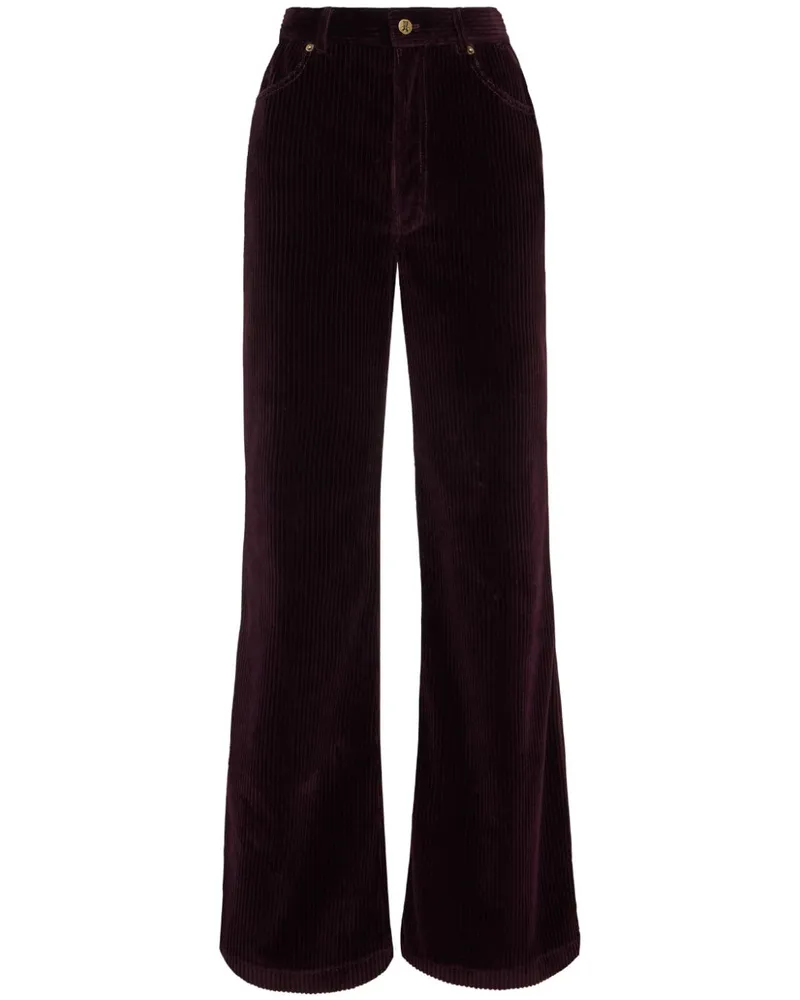 La DoubleJ The Flare Pants Hose - Violett Violett