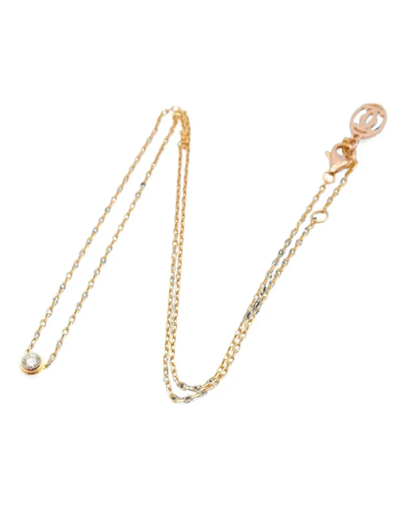 Cartier 2010s Damour diamond necklace - Gold Gold