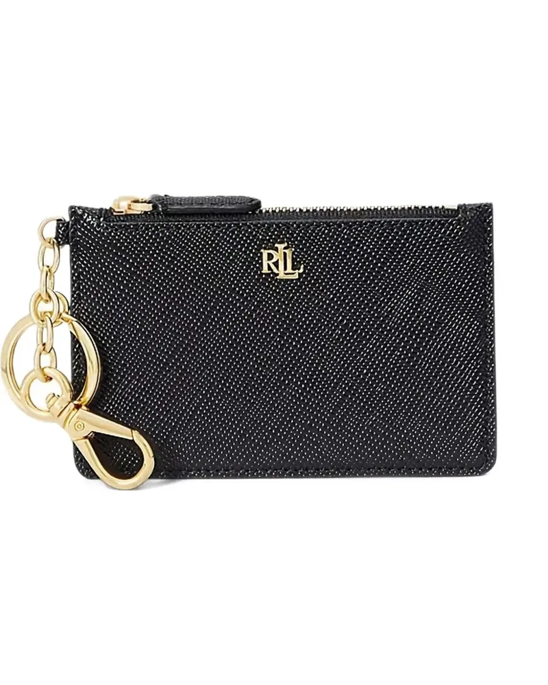 Ralph Lauren Kartenetui mit Logo-Schild - Schwarz Schwarz