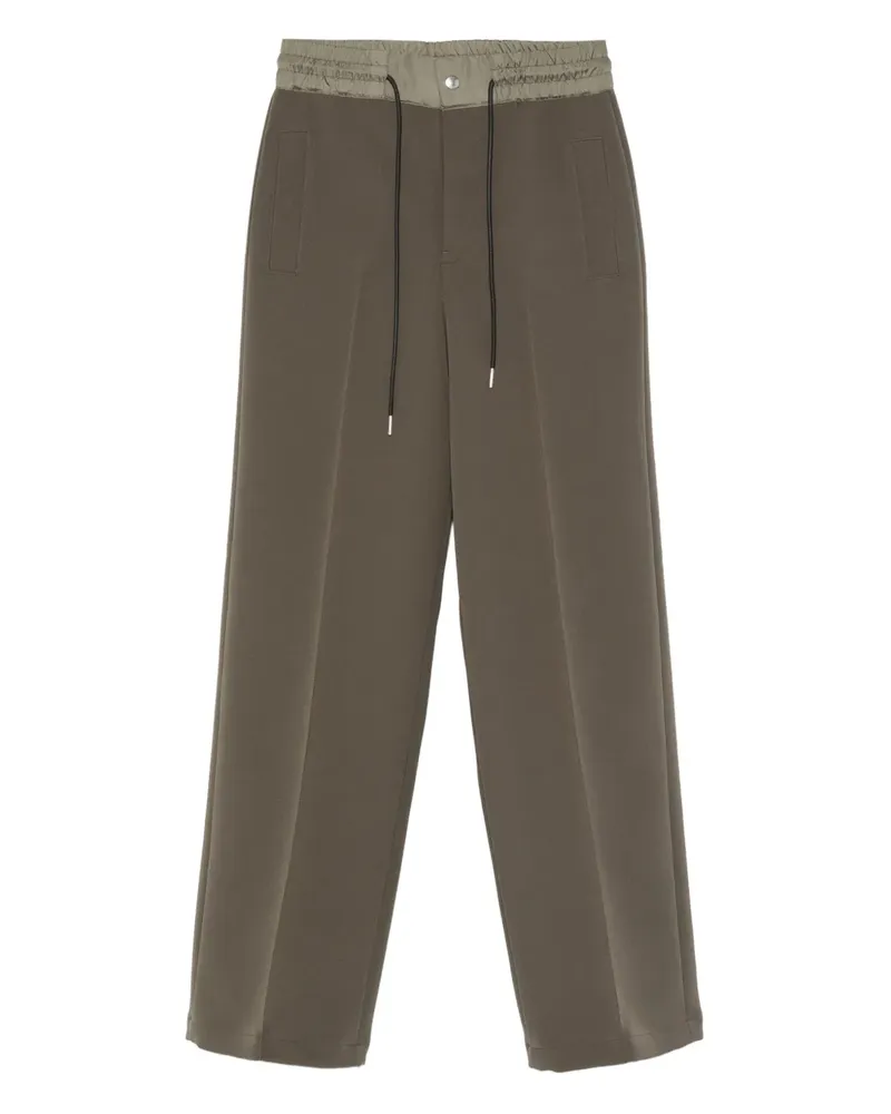 Sacai Hose mit Kordelzug - Grün Grün
