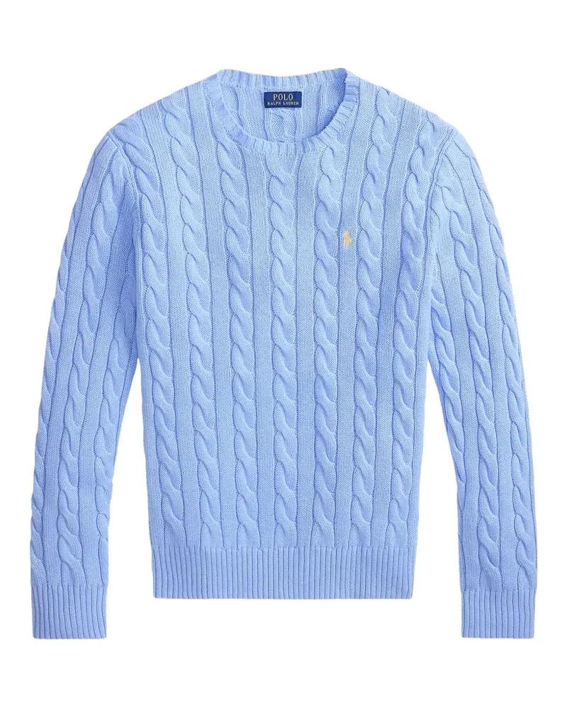 Ralph Lauren Pullover mit Zopfmuster - Blau Blau