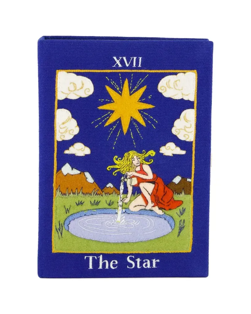 Olympia Le-Tan The Star Clutch - Blau Blau