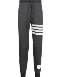 Thom Browne Jogginghose mit Logo-Streifen Grau