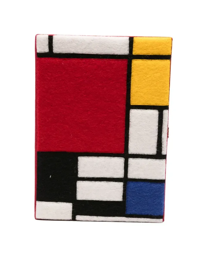 Olympia Le-Tan Mondrian Clutch - Rot Rot