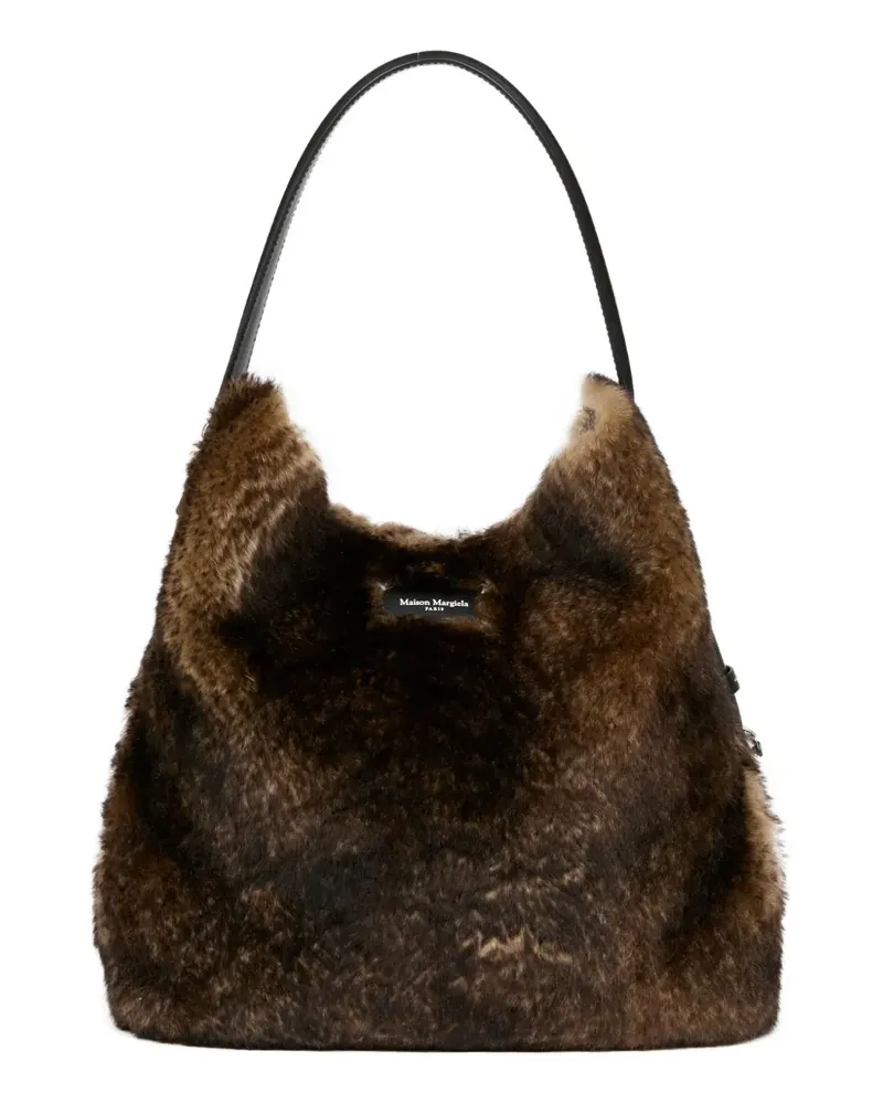 Maison Margiela Dress-Age Schultertasche - Braun Braun