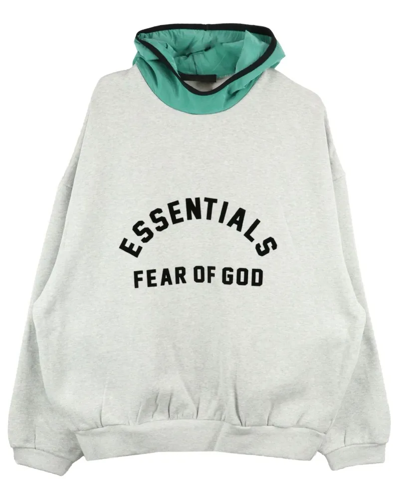 Fear of God Hoodie mit Logo-Print - Grau Grau