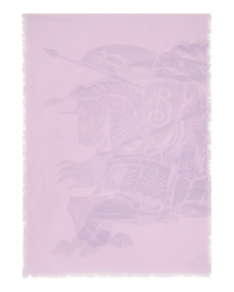 Burberry Schal aus Wolle - Rosa Rosa