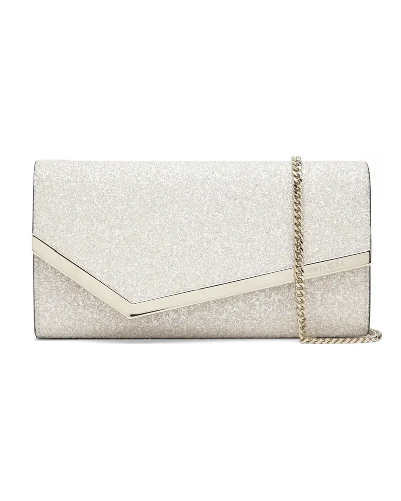 Jimmy Choo Emmie clutch bag - Silber Silber
