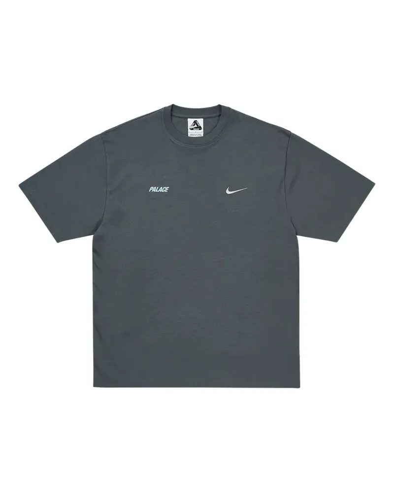 PALACE x Nike logo-print T-shirt - Grau Grau