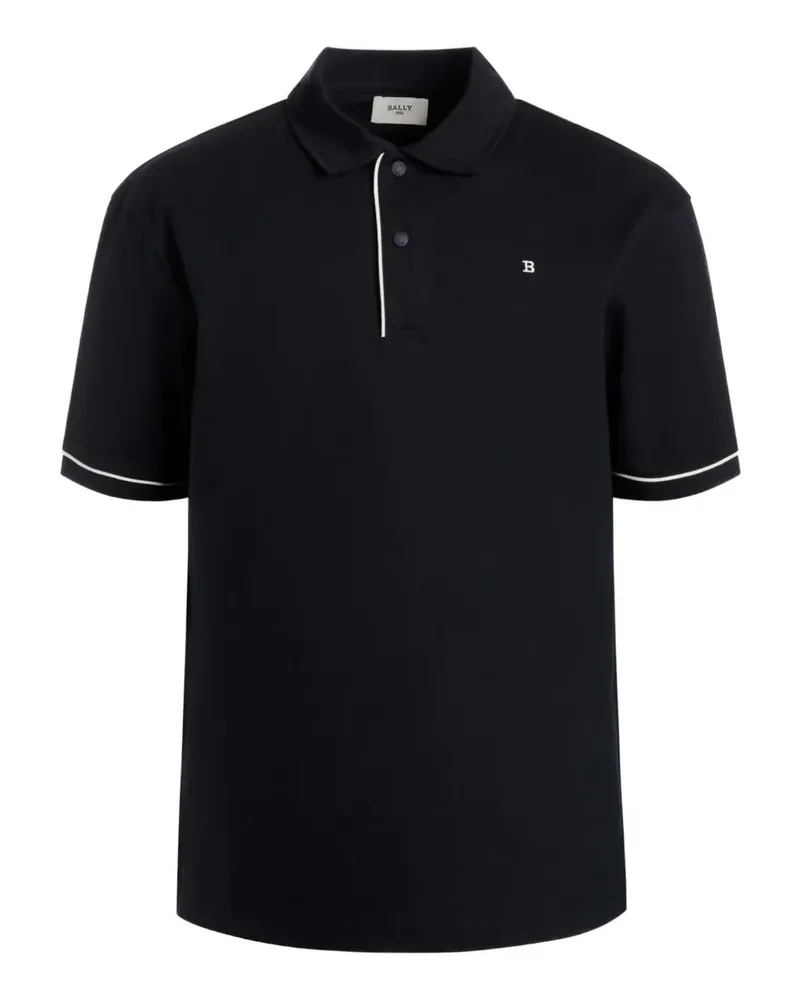 Bally Klassisches Poloshirt - Blau Blau