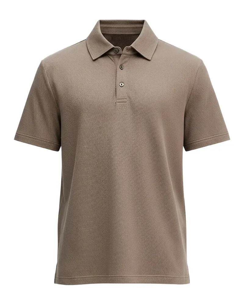 Michael Kors Gestricktes Poloshirt mit Noppen - Nude Nude