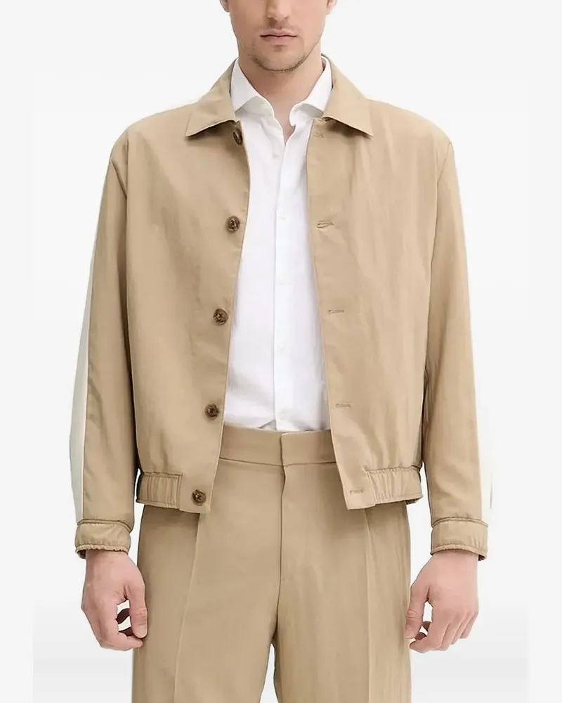 HUGO BOSS Jacke mit Einsätzen - Braun Braun