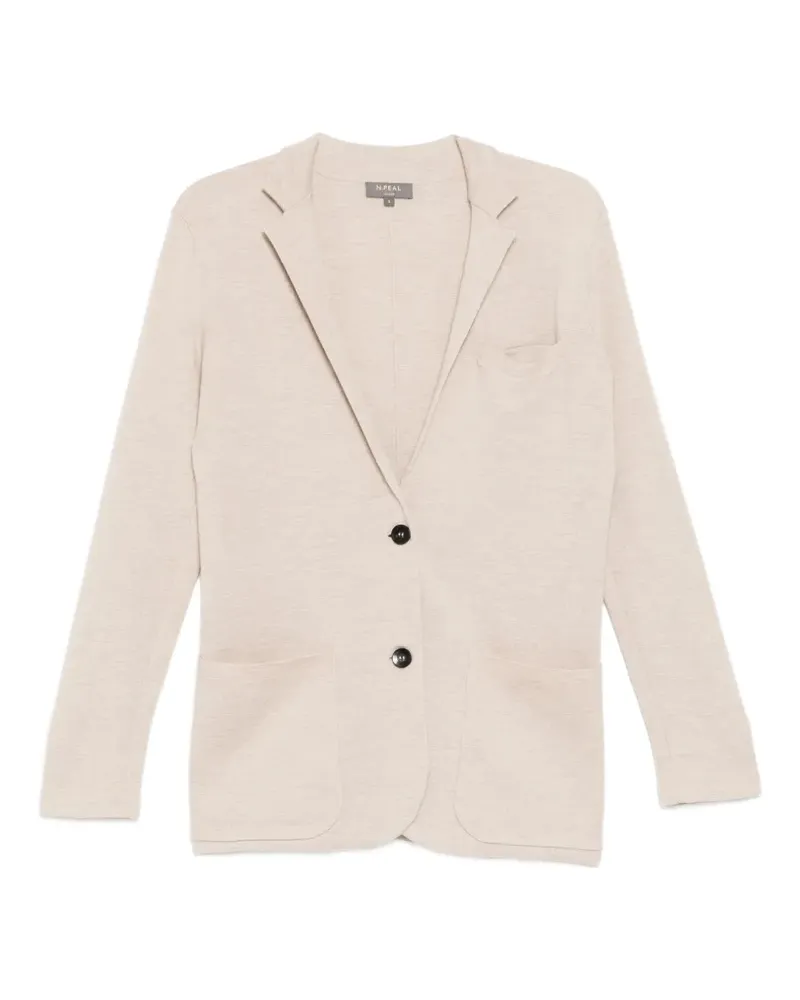 N.Peal Sakko mit fallendem Revers - Nude Nude