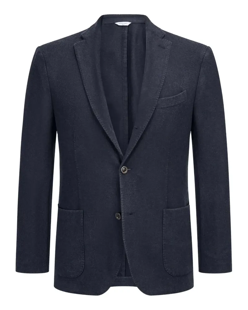 Boglioli two-button patch-pocket jacket - Blau Blau