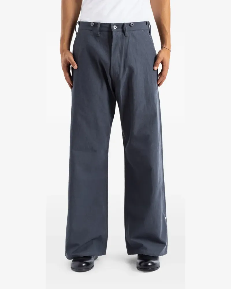 Taiga Takahashi Engineer work trousers - Grau Grau