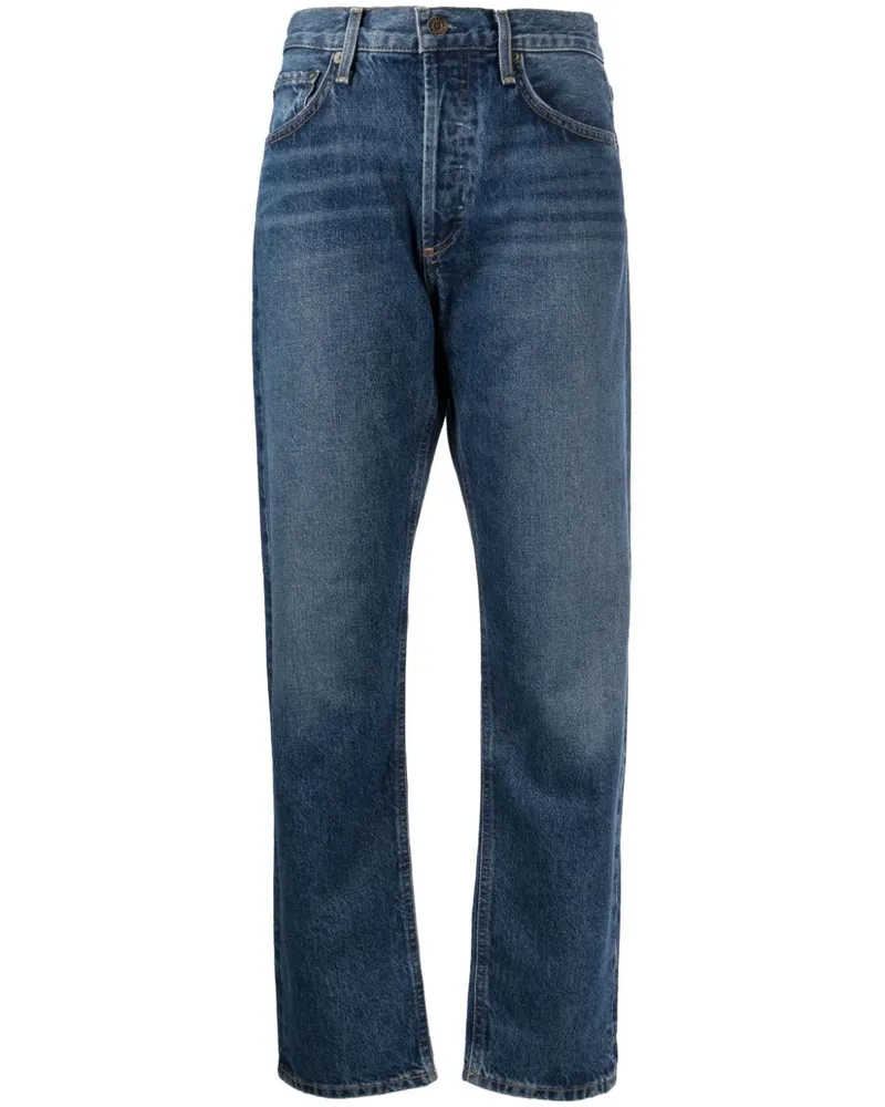 AGOLDE Parker Straight-Leg-Jeans Blau