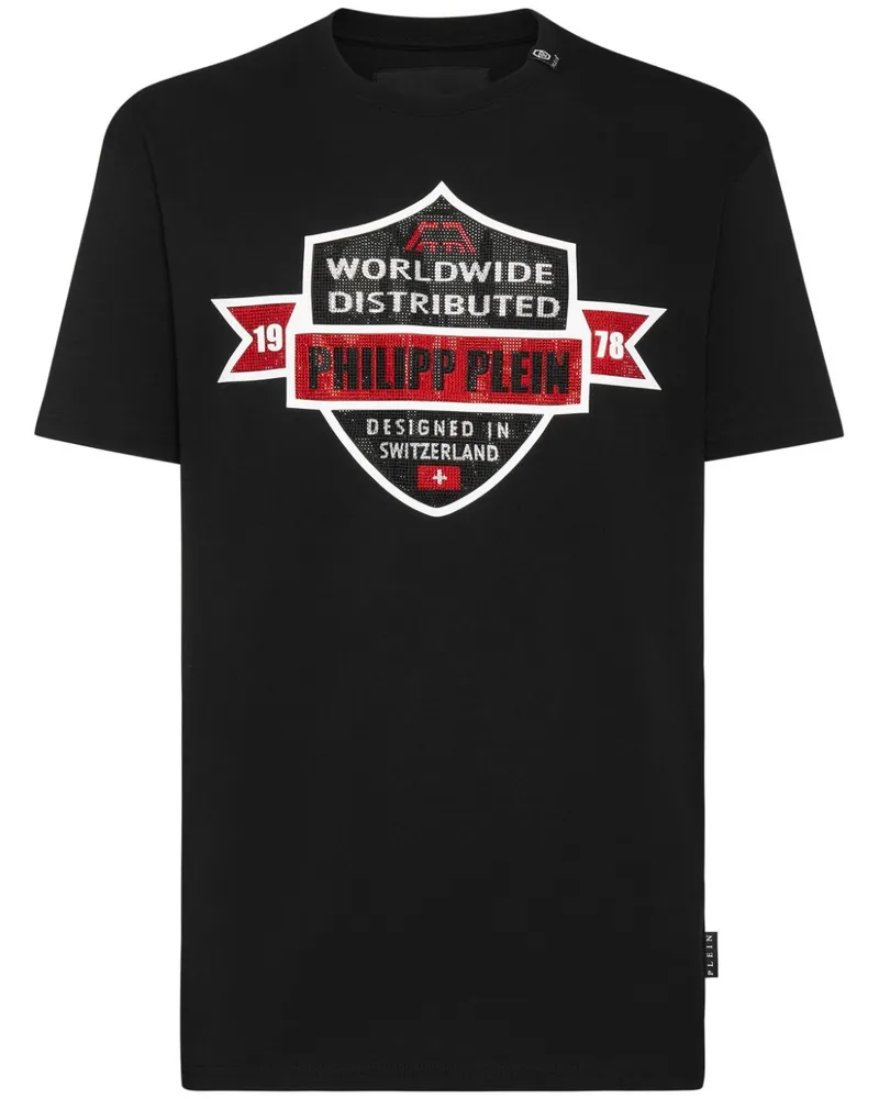 Philipp Plein PP Crest T-Shirt - Schwarz Schwarz
