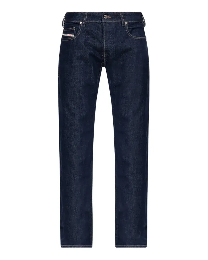 Diesel 2007 Zatiny logo-patch jeans - Blau Blau