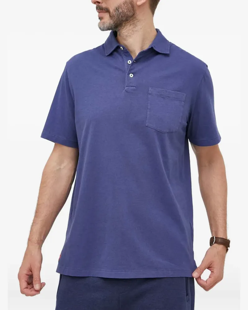 Ralph Lauren Poloshirt mit Brusttasche - Blau Blau