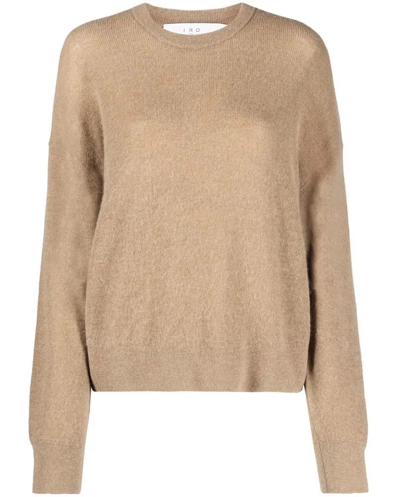 IRO Pullover mit Rundhalsausschnitt Nude