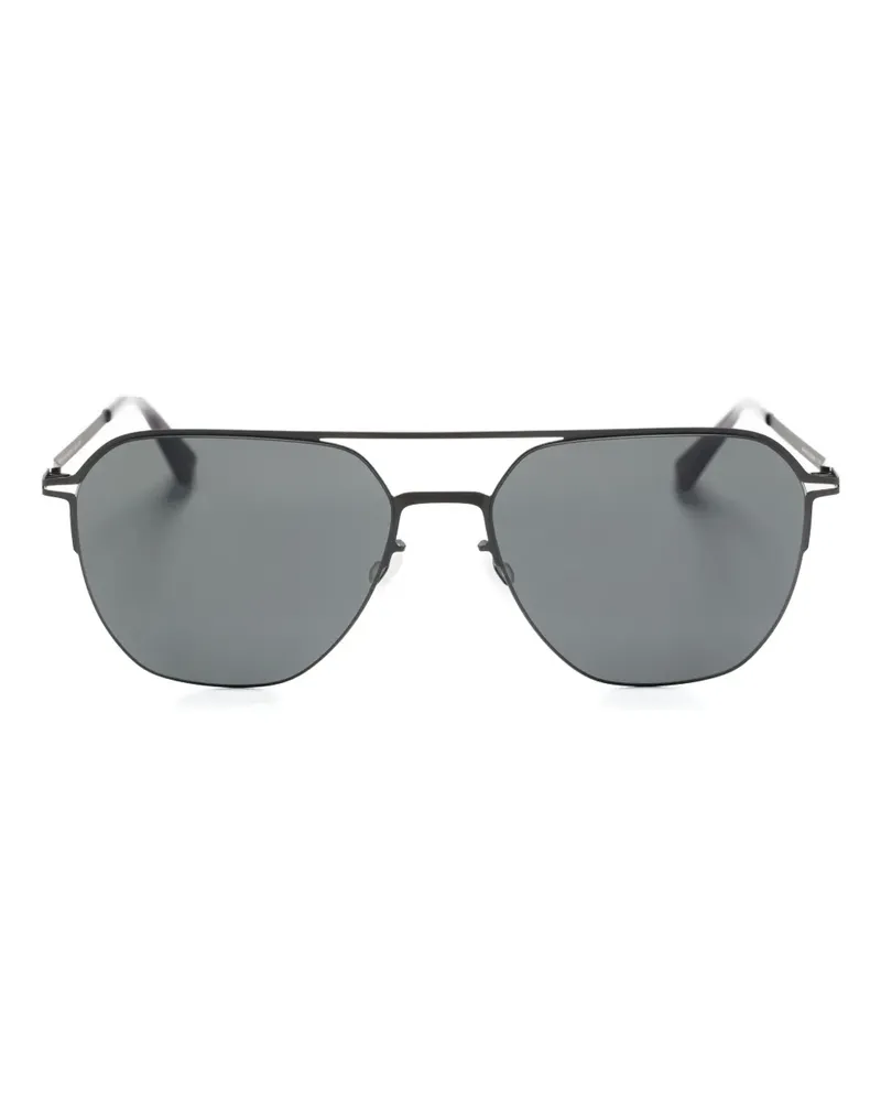 Mykita square-frame sunglasses - C002 BLACK DARKGREY SOLID C002