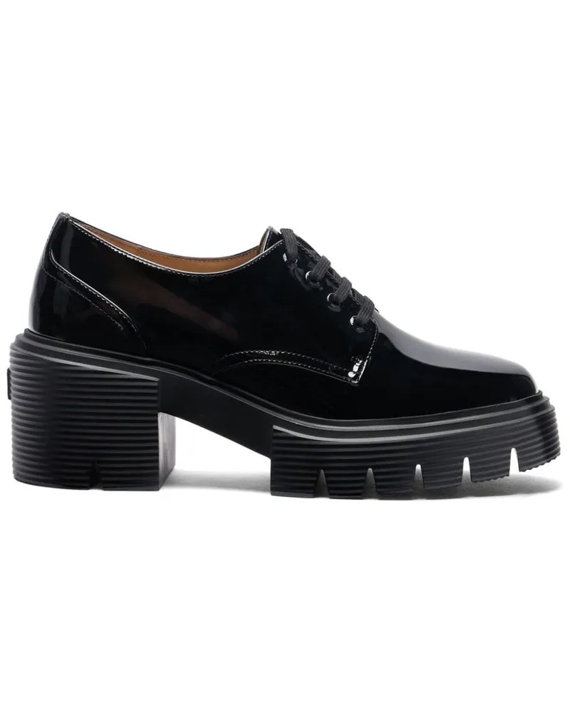 Stuart Weitzman Budapester aus Leder 60mm - Schwarz Schwarz