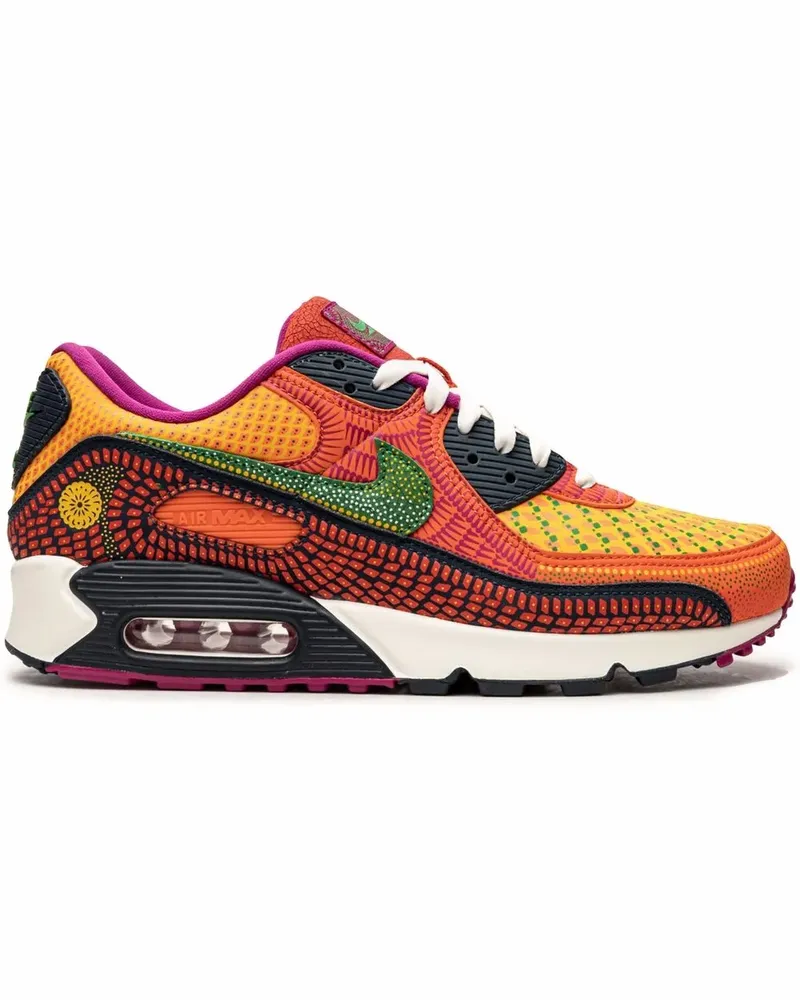 Nike Air Max 90 Dia de Los Muertos Sneakers - Orange Orange