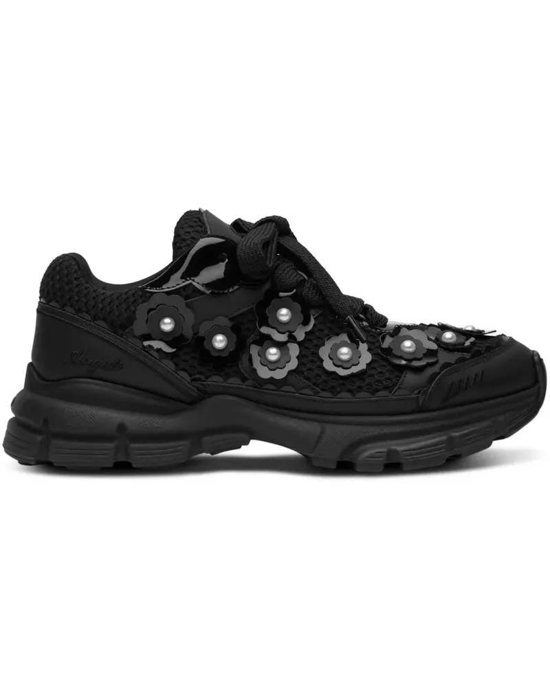 Axel Arigato Marathon Flwr Runner Sneakers - Schwarz Schwarz